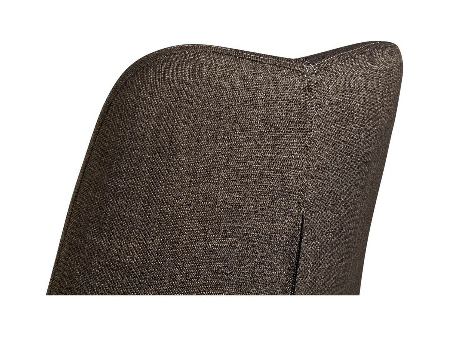 Lot de 2 Chaises Design "Moulton" 89cm Marron