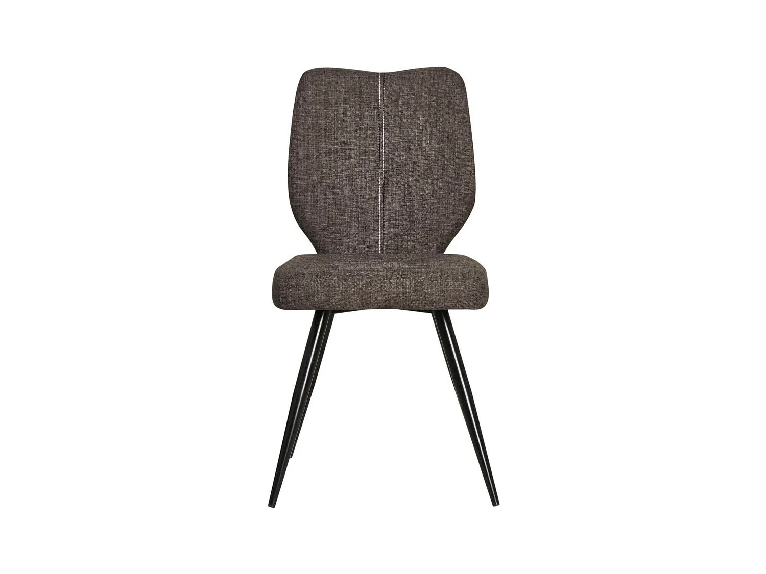 Lot de 2 Chaises Design "Moulton" 89cm Marron