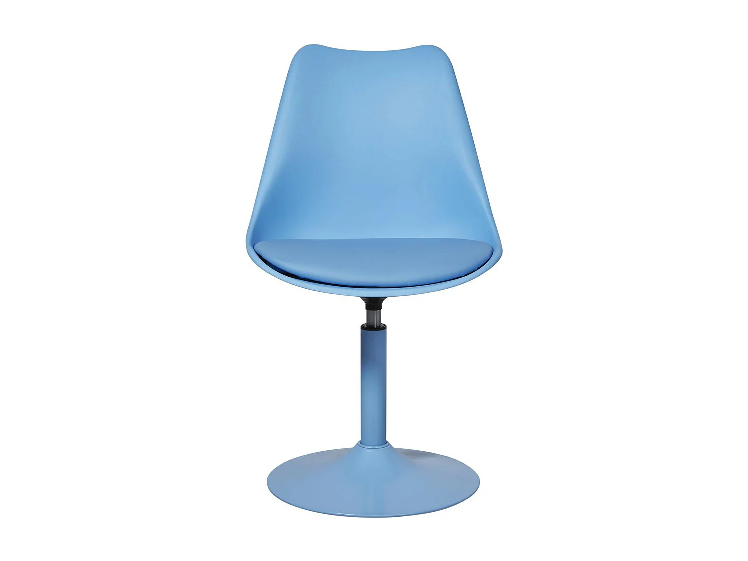 Lot de 2 Chaises Design "Luverne" 81cm Bleu