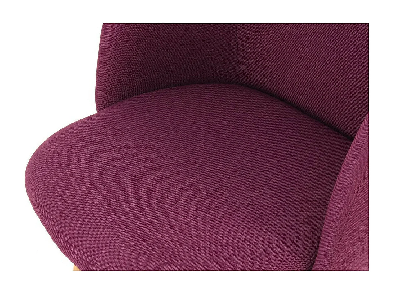 Lot de 2 Chaises Déco "Celina" 84 cm Violet