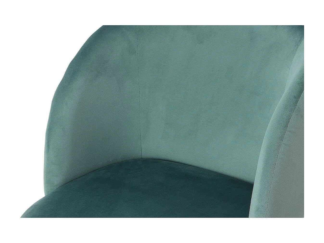 Lot de 2 Chaises en Velours "Celina" 84 cm Vert