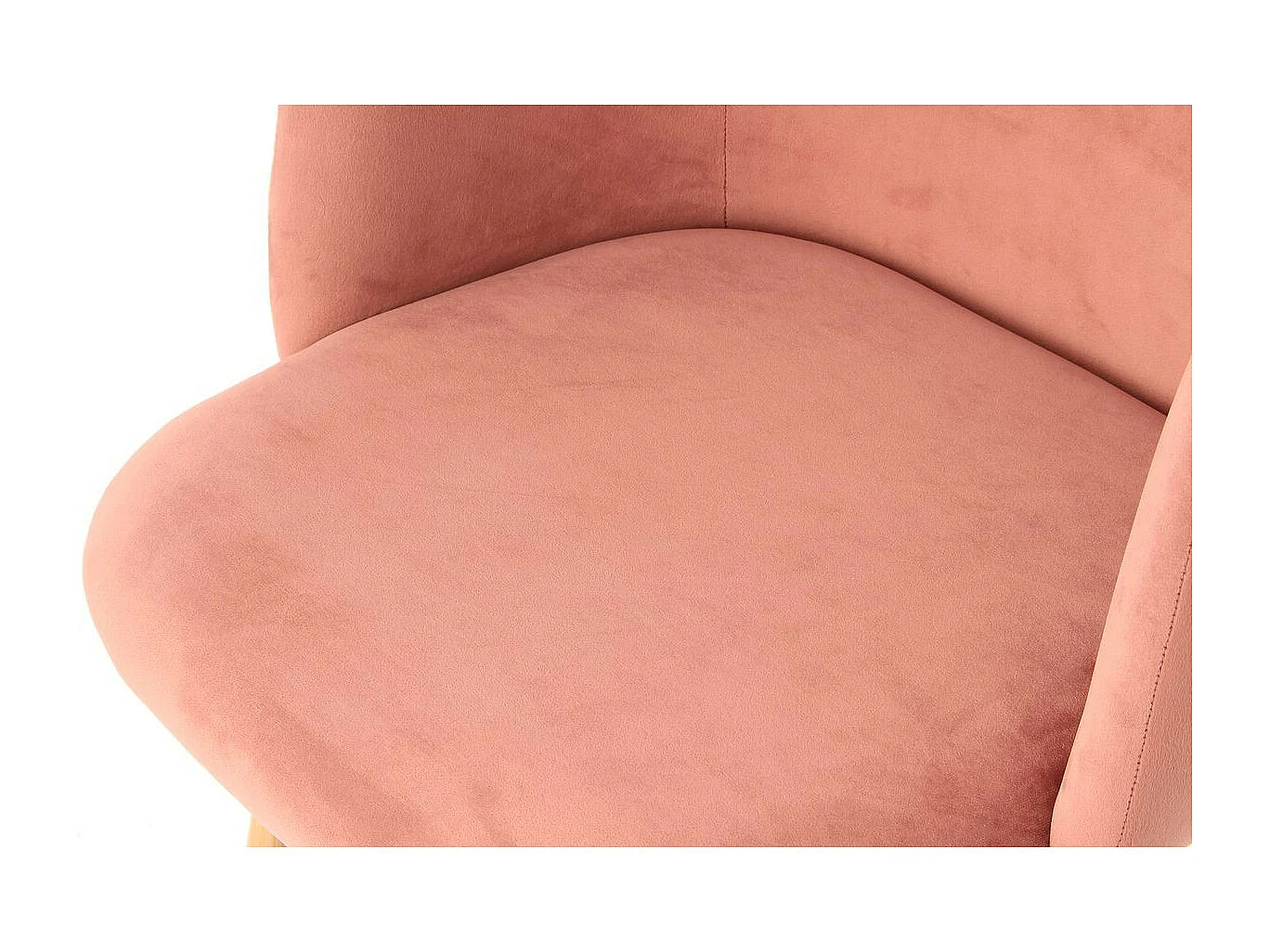 Lot de 2 Chaises en Velours "Celina" 84 cm Rose