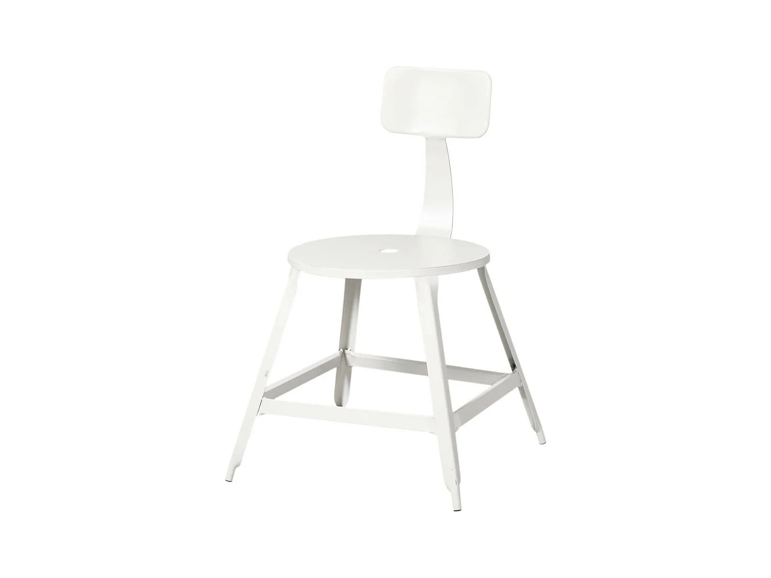 Lot de 2 Chaises Vintage "Madison" 83cm Blanc