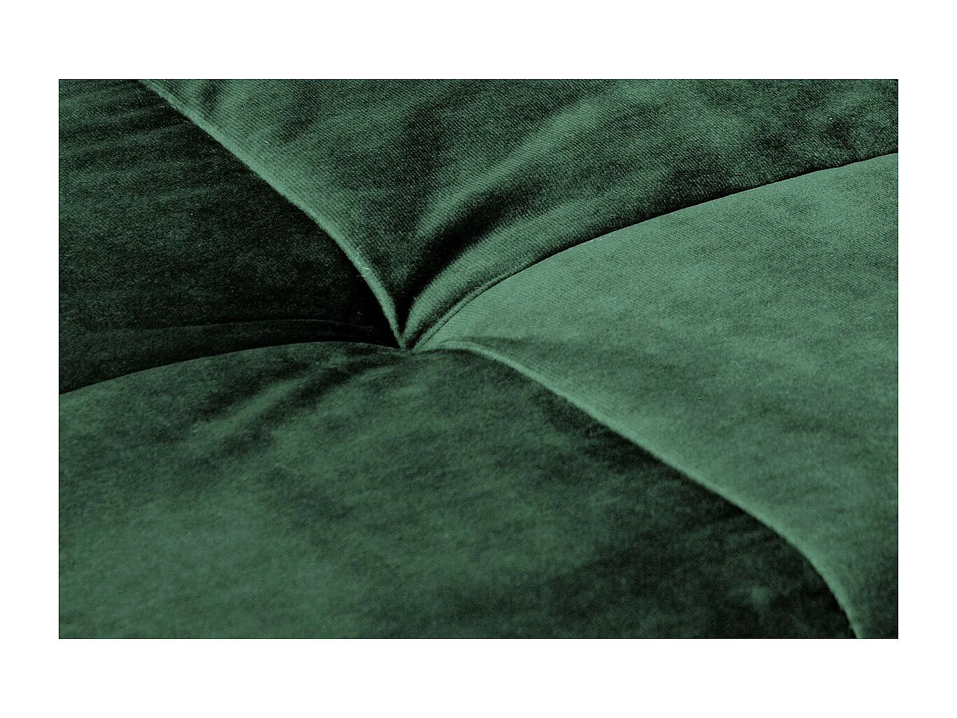 Lot de 2 Chaises en Velours "Eaden" 87cm Vert