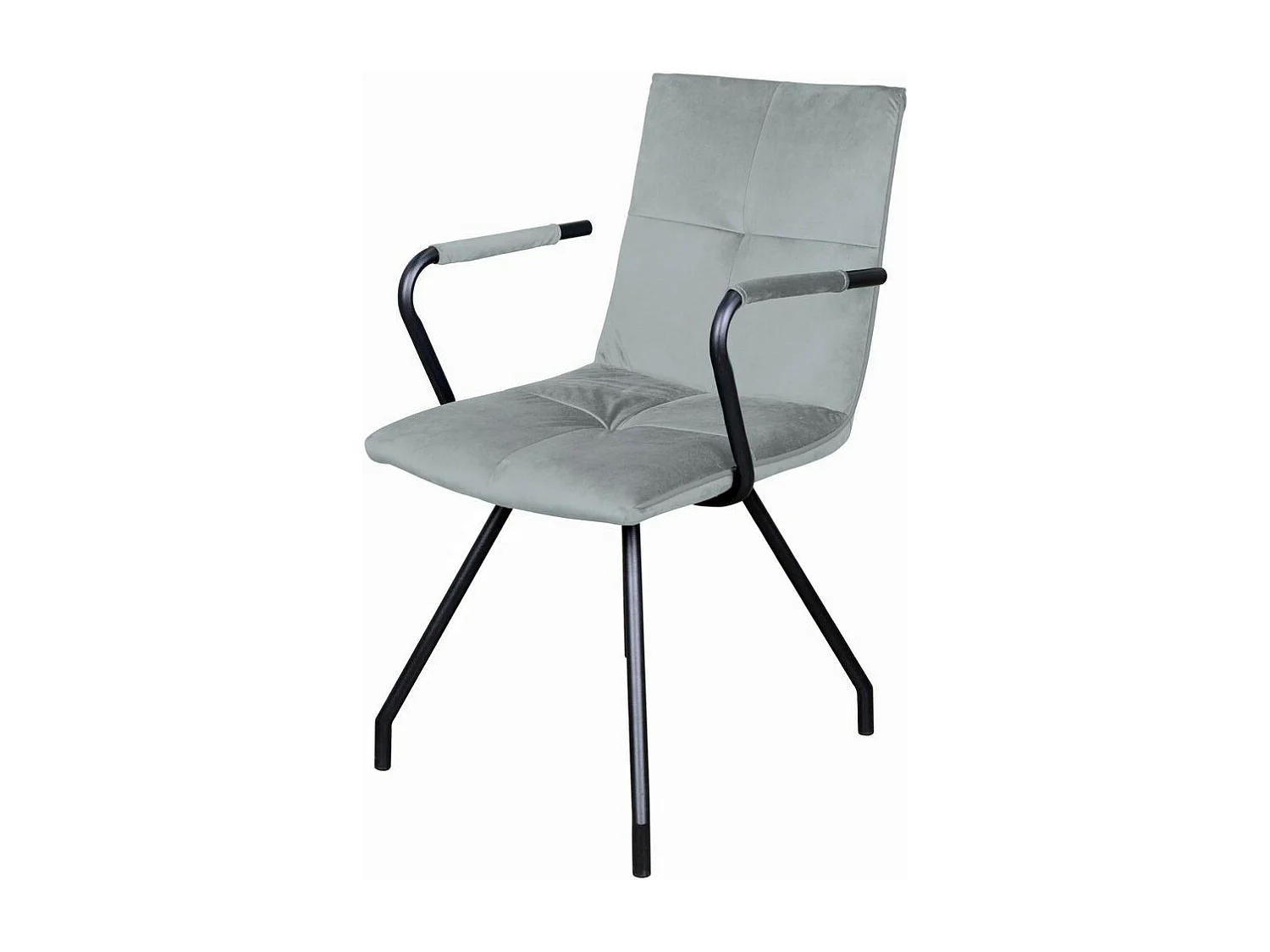Lot de 2 Chaises Rétro "Eaden" 87cm Gris