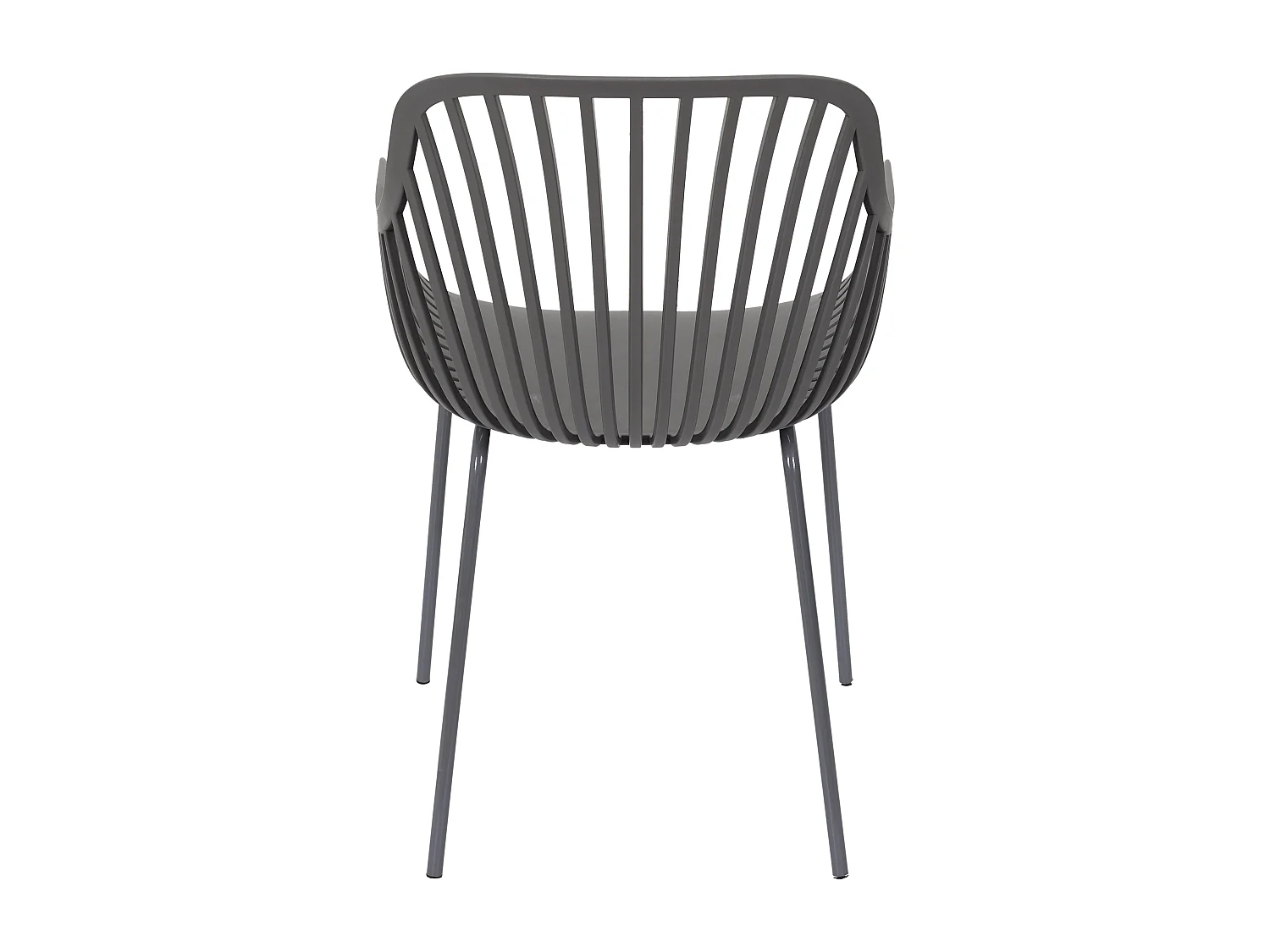 Lot de 2 Fauteuils - HOME DECO FACTORY - Ibiza - Extérieur - Gris