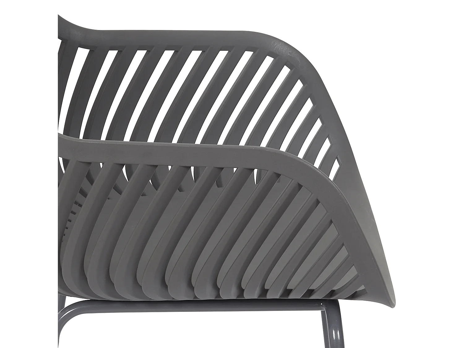 Lot de 2 Fauteuils - HOME DECO FACTORY - Ibiza - Extérieur - Gris