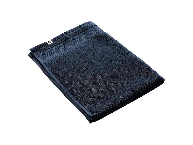 EMMA - Tapis de Bain 50x70cm en Coton Bio Coloris Minuit