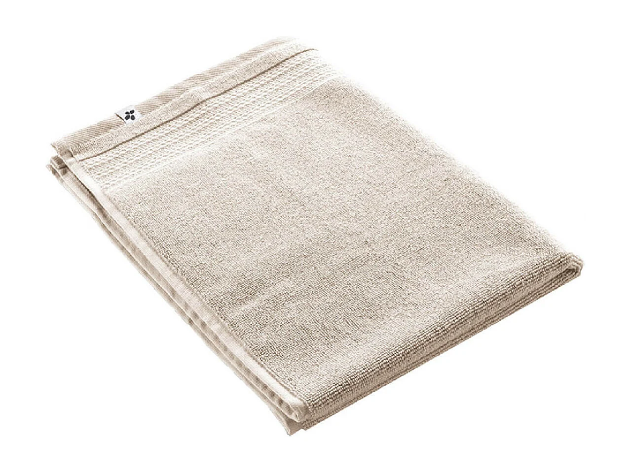 EMMA - Tapis de Bain 50x70cm en Coton Bio Coloris Pampa