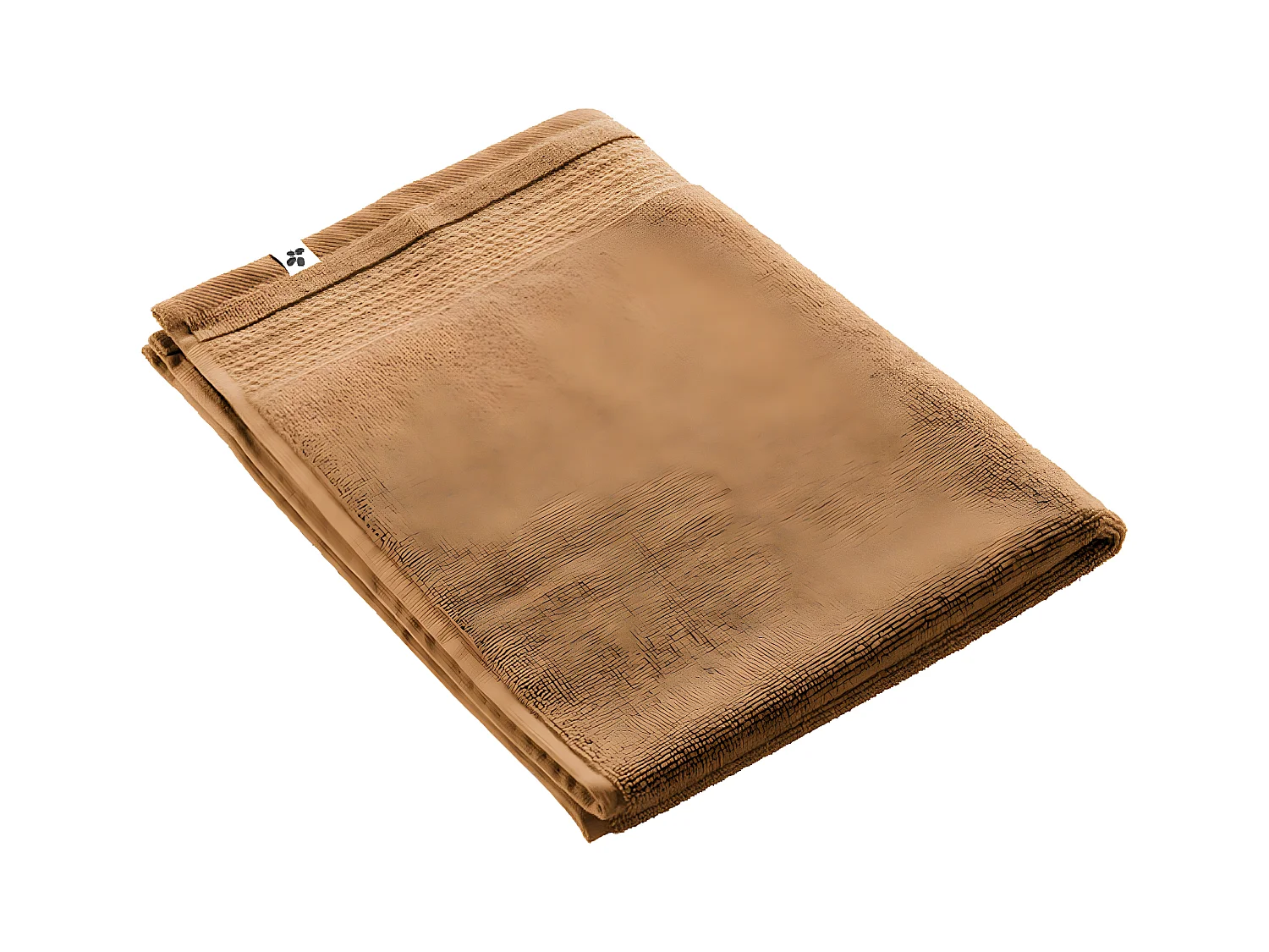 EMMA - Tapis de Bain 50x70cm en Coton Bio Coloris Camel