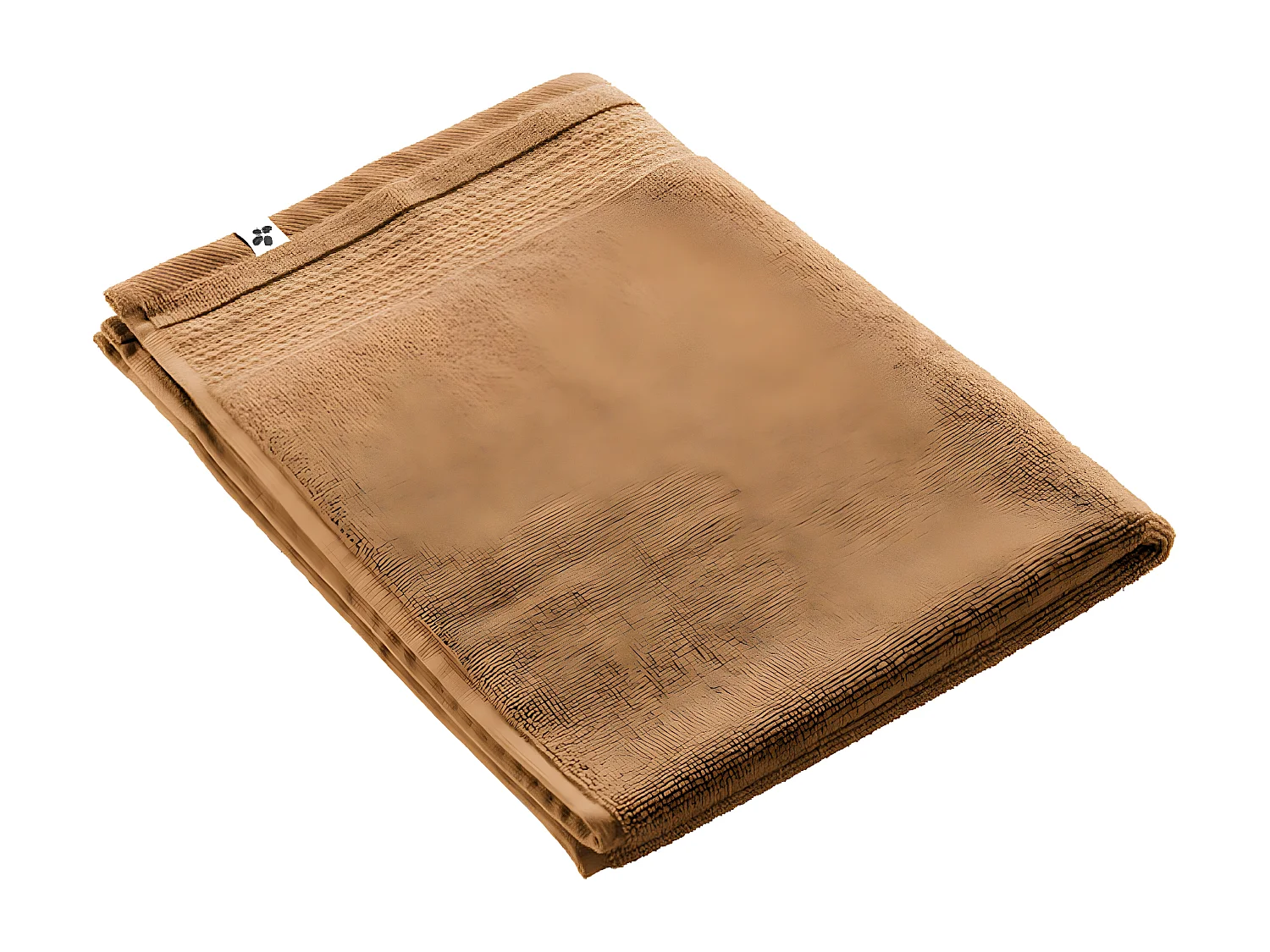 EMMA - Tapis de Bain 50x70cm en Coton Bio Coloris Camel