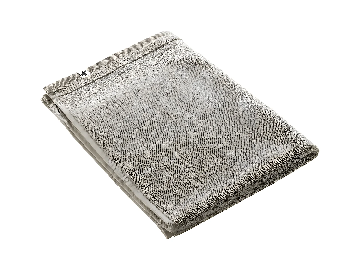 EMMA - Tapis de Bain 50x70cm en Coton Bio Coloris Argile