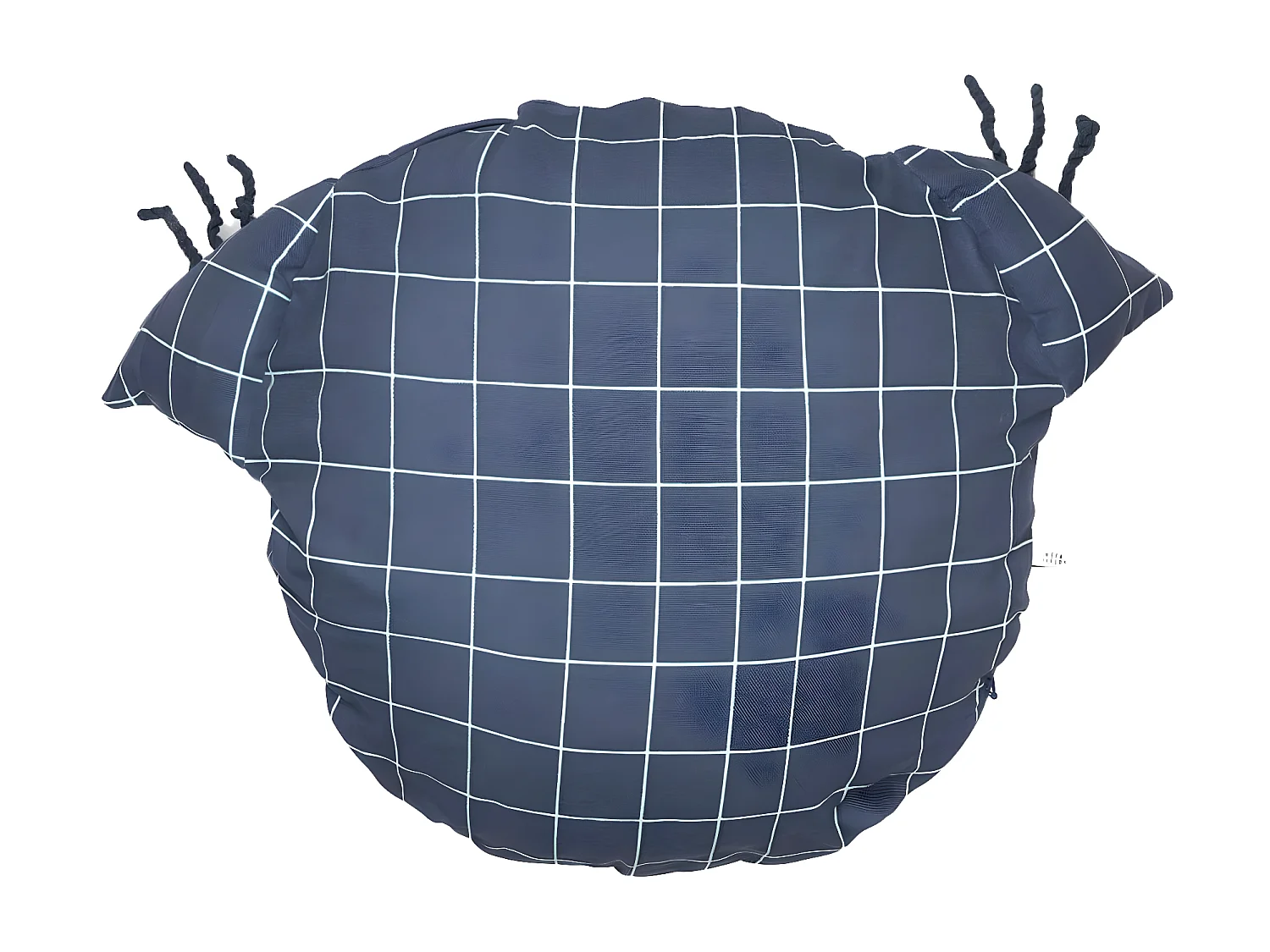 PRANI - Coussin Déhoussable Ø40cm Coton Motif Koala avec Oreilles