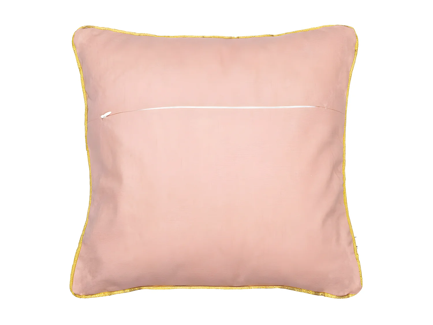 PHILIAS - Coussin Déhoussable 40x40cm Coton Motif Licorne