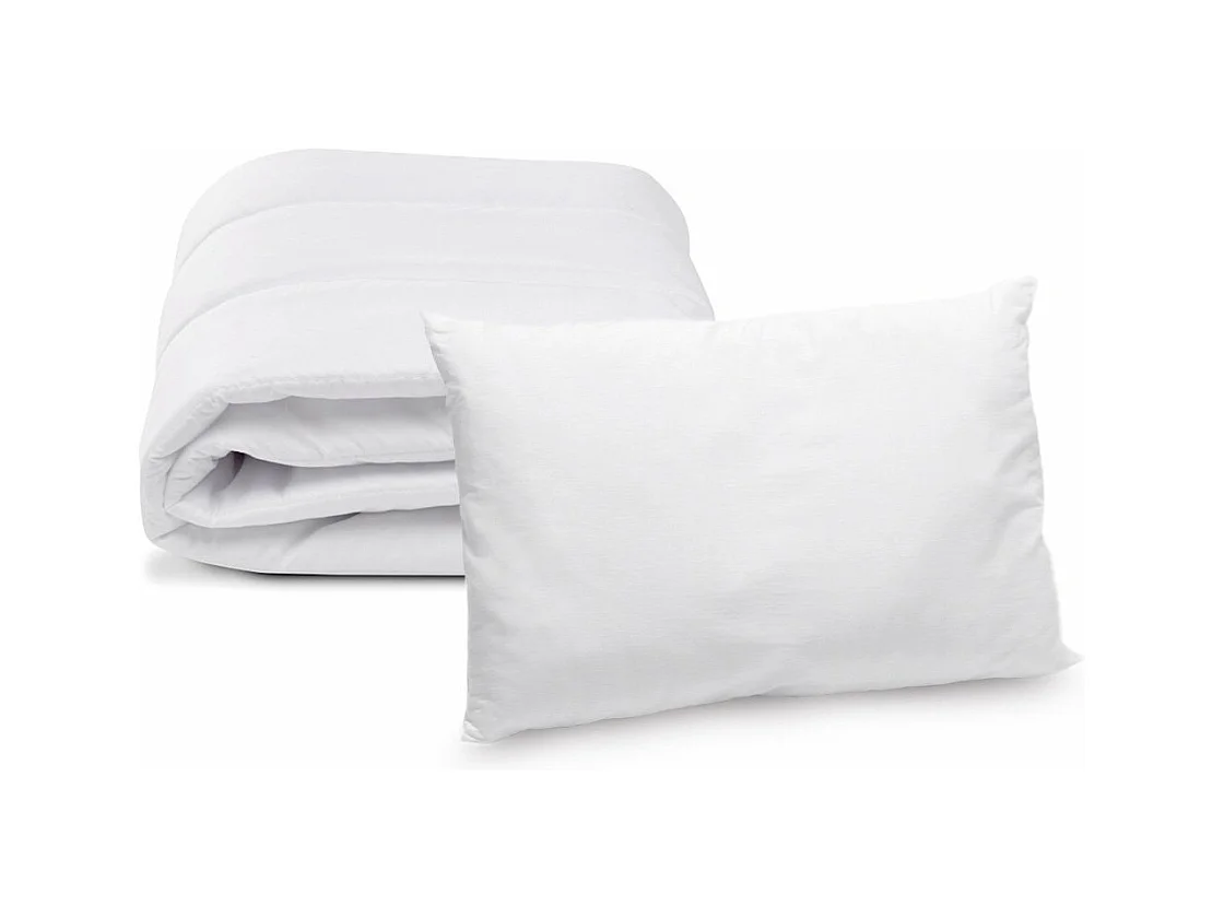 Pack Bébé Couette 75x120cm + Oreiller 40x60cm Lavable à 95°C