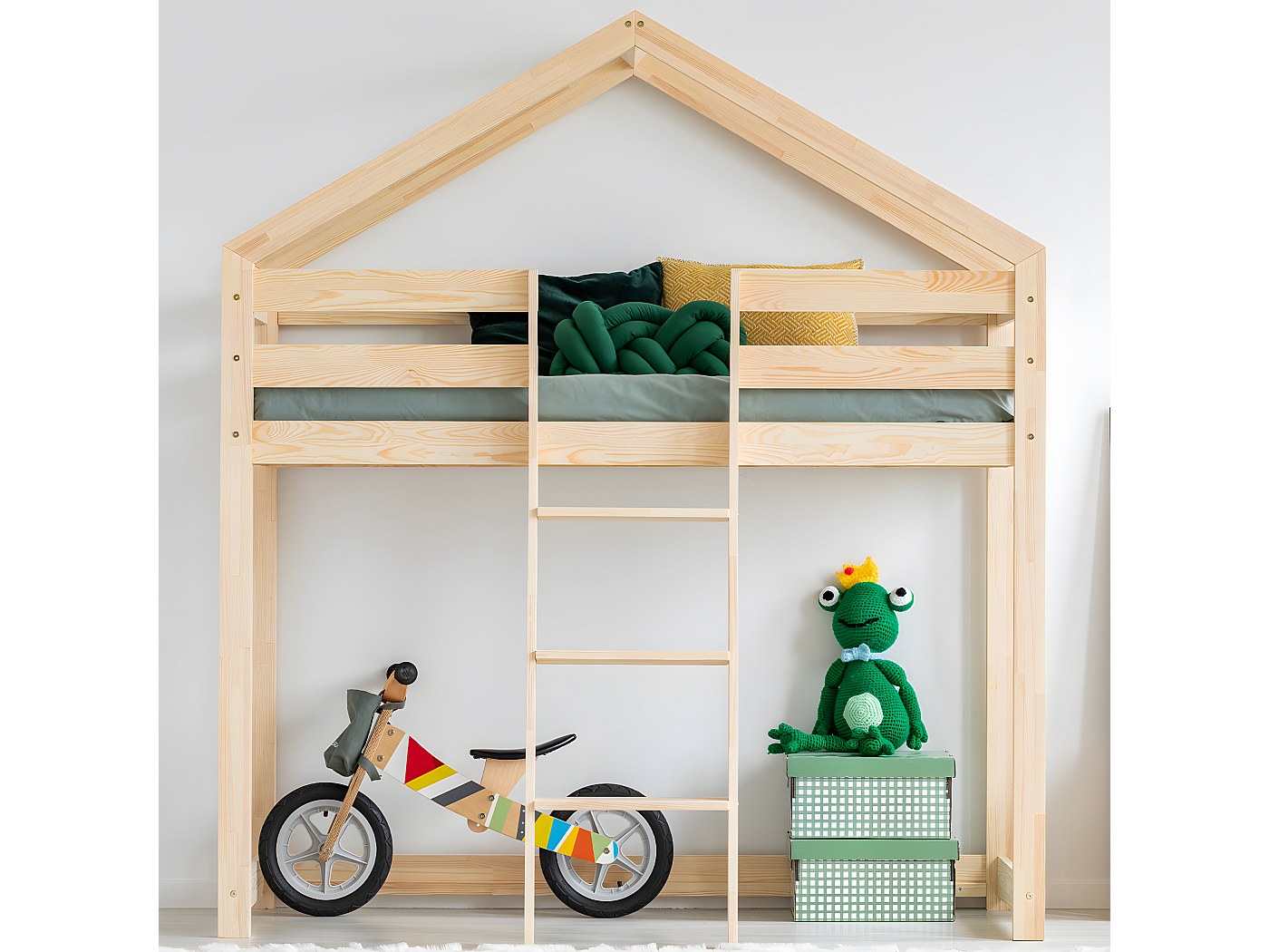 Atelier De Morphée Rete A Doghe In Faggio Per Letto 90x190, Base Multistrato Con Traverse In Legno Massello, Made In France, Garanzia 8 Anni