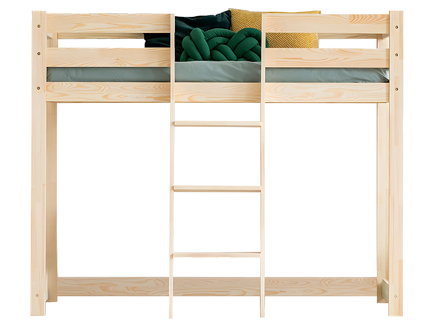 Halfhoogslaper 70x140 inclusief lattenbodem Georges Bois