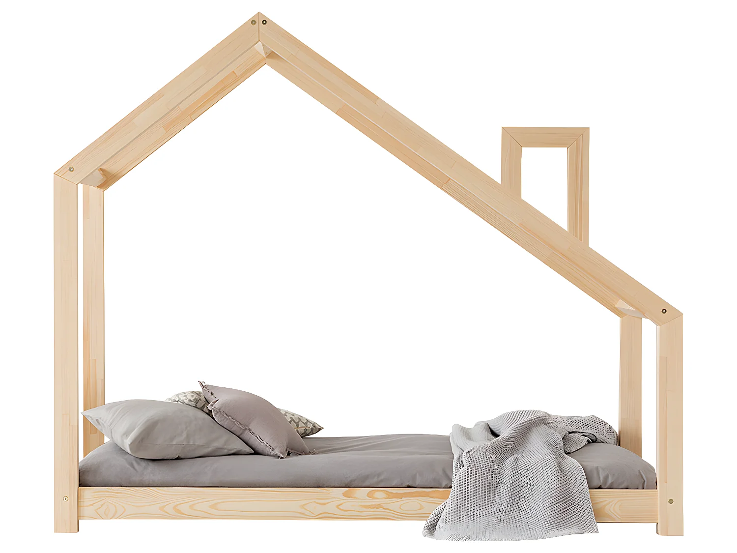 Łóżko dziecięce MILA DMS 90x200 sosna