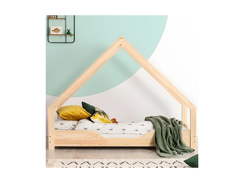 Łóżko dziecięce LOCA B 90x190 sosna