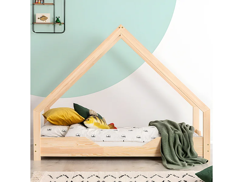 Łóżko dziecięce LOCA B 90x190 sosna