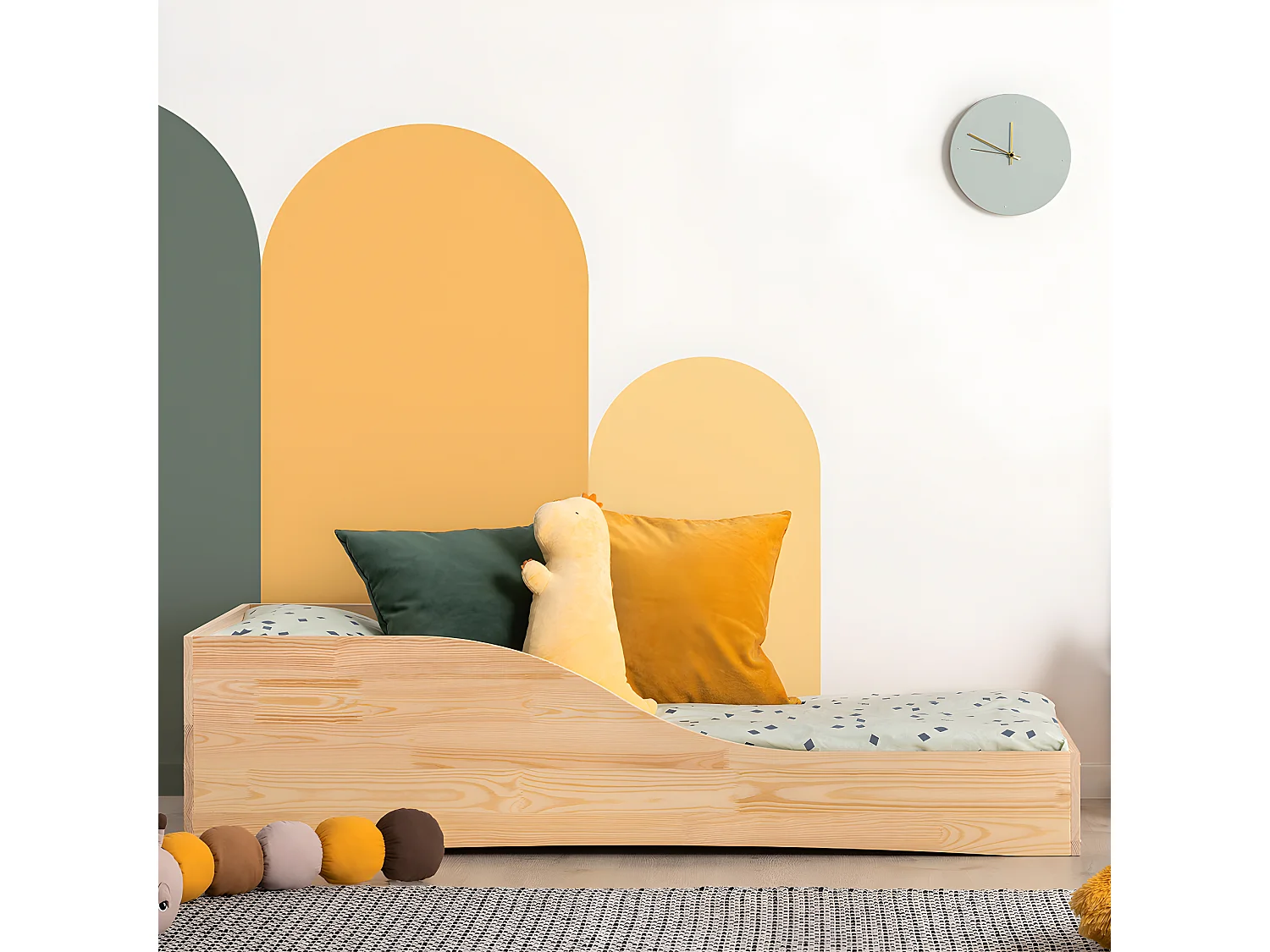 Bed 90x190 inclusief lattenbodem Ludmilla Wood