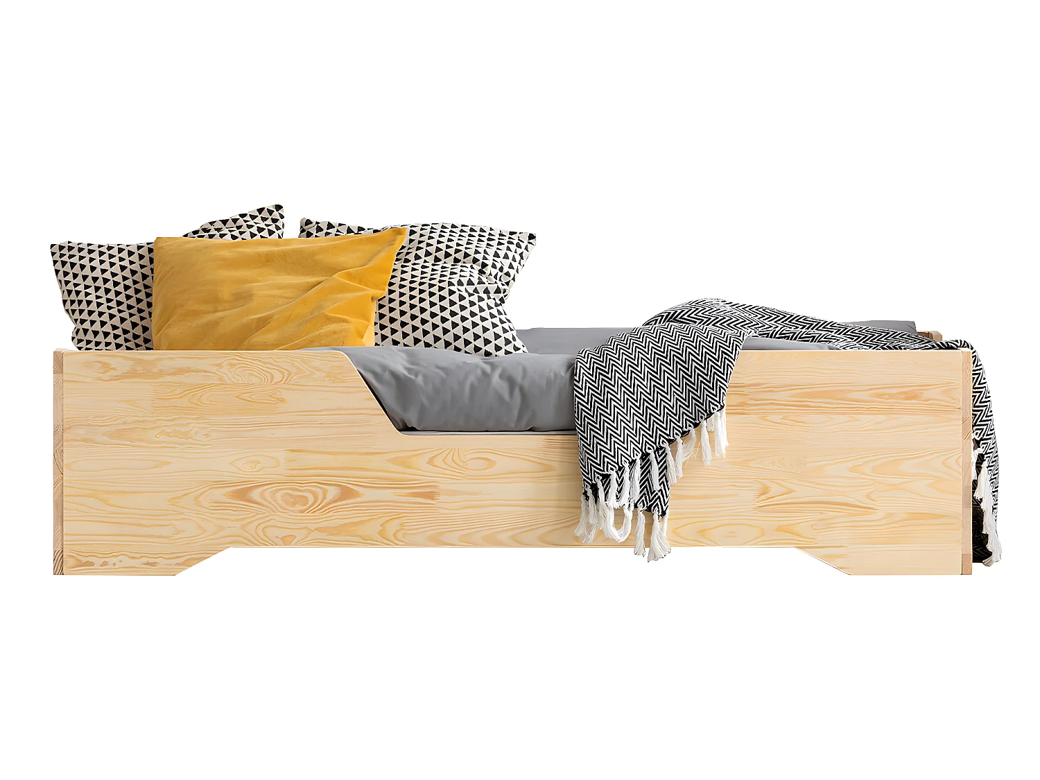 Letto Maxine Bois 90x190 con rete a doghe