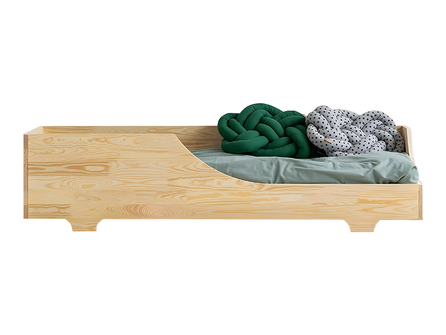 Tonio Wood 90x190 bed inclusief lattenbodem