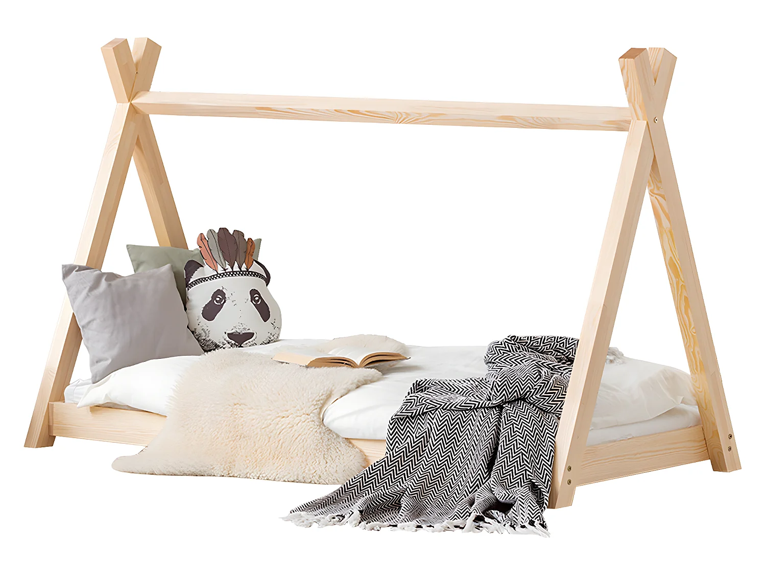 Łóżko dziecięce MILA TP 70x140 sosna