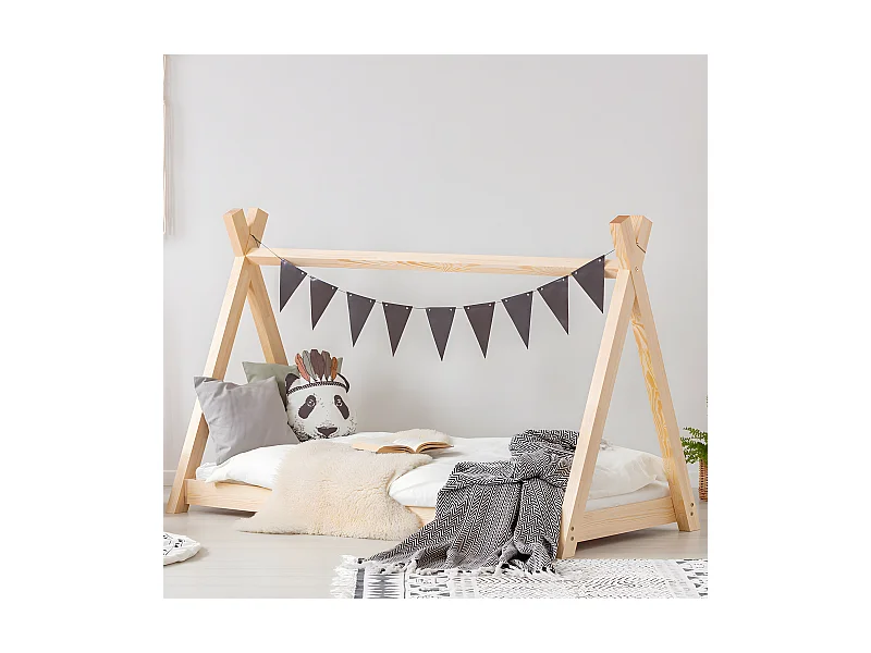 Łóżko dziecięce MILA TP 90x190 sosna