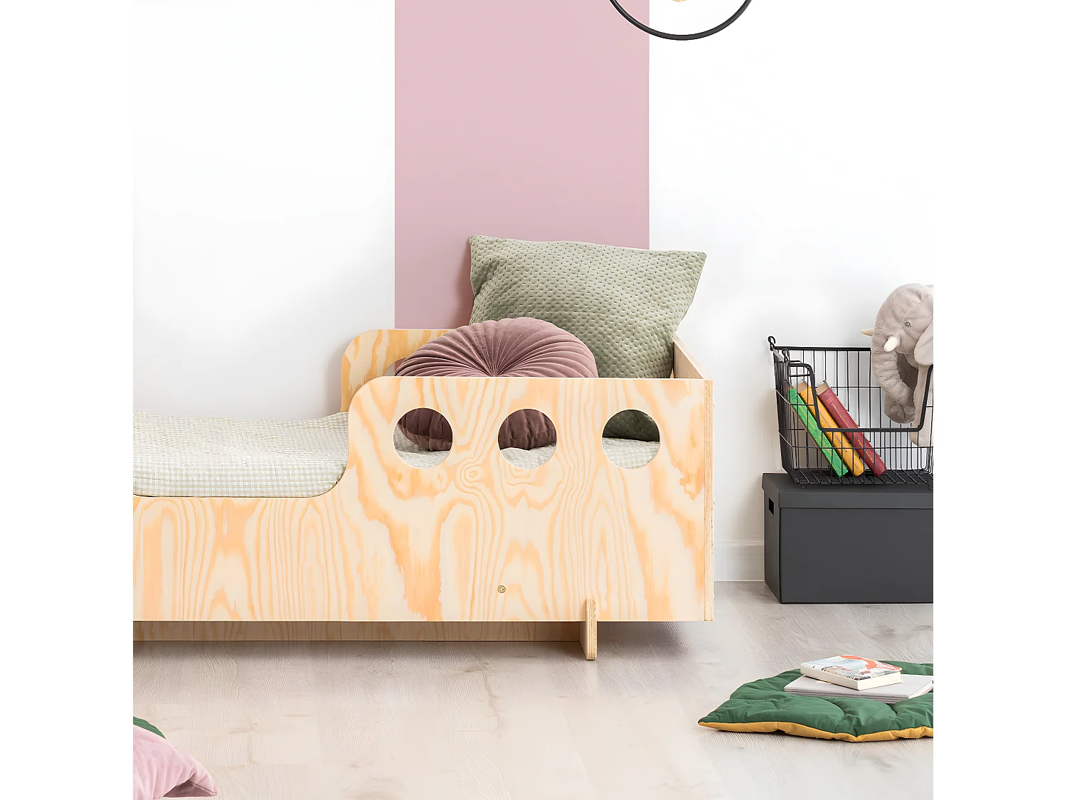 Anaïs Bois 90x190 bed inclusief lattenbodem