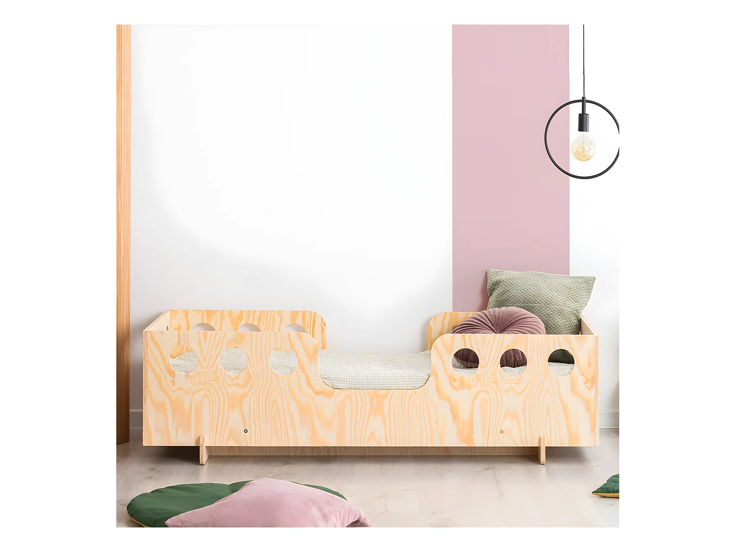Anaïs Bois 90x190 bed inclusief lattenbodem
