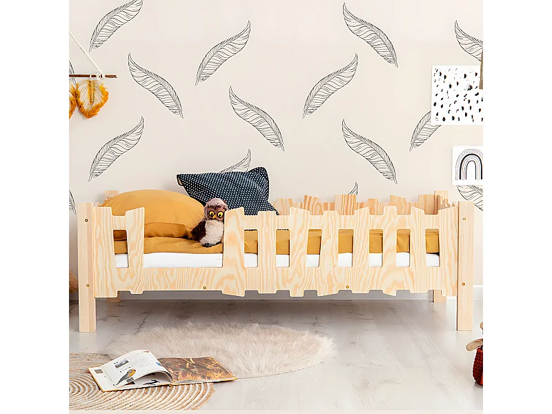 Łóżko dziecięce PIKKO B 90x190 sosna
