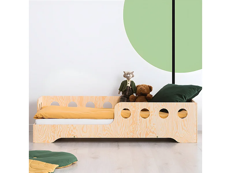 90x190 letto a sinistra con boxer Sacha Bois