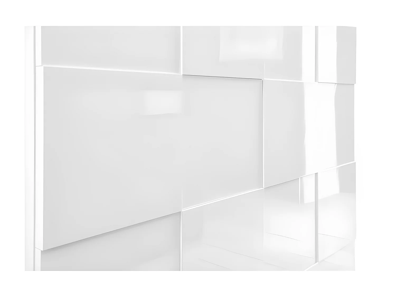 Buffet Dama 3 portes style damier - L181 cm