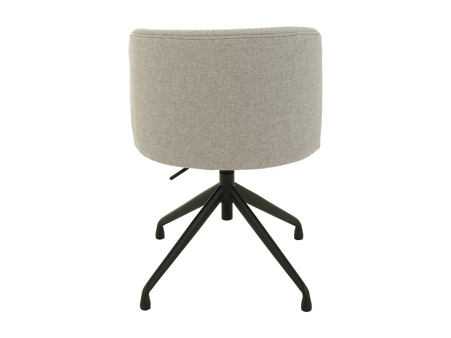 Chaise Pivotante en Lin "Gena" 56cm Gris