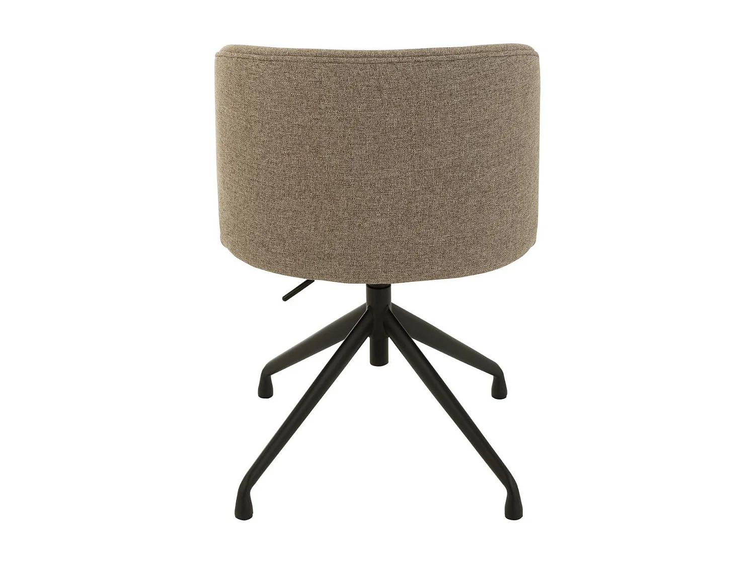 Chaise Pivotante en Lin "Gena" 56cm Marron