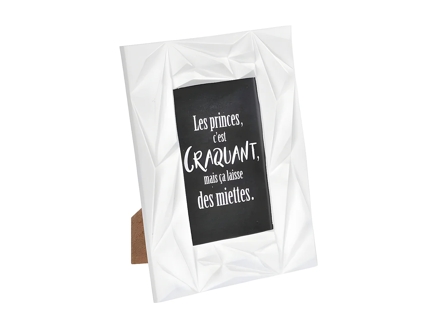 Cadre Photo Déco "Galactic" 10x15cm Blanc