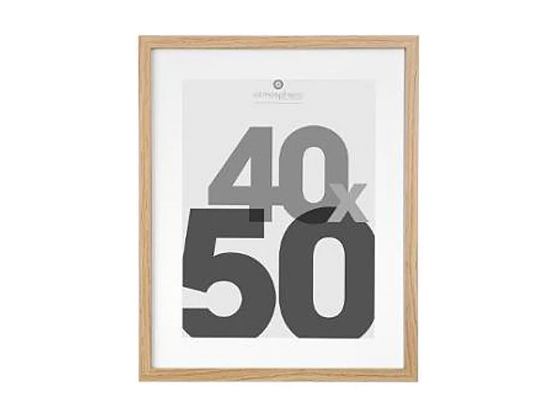 Cadre Photo Bois 40x50cm Naturel