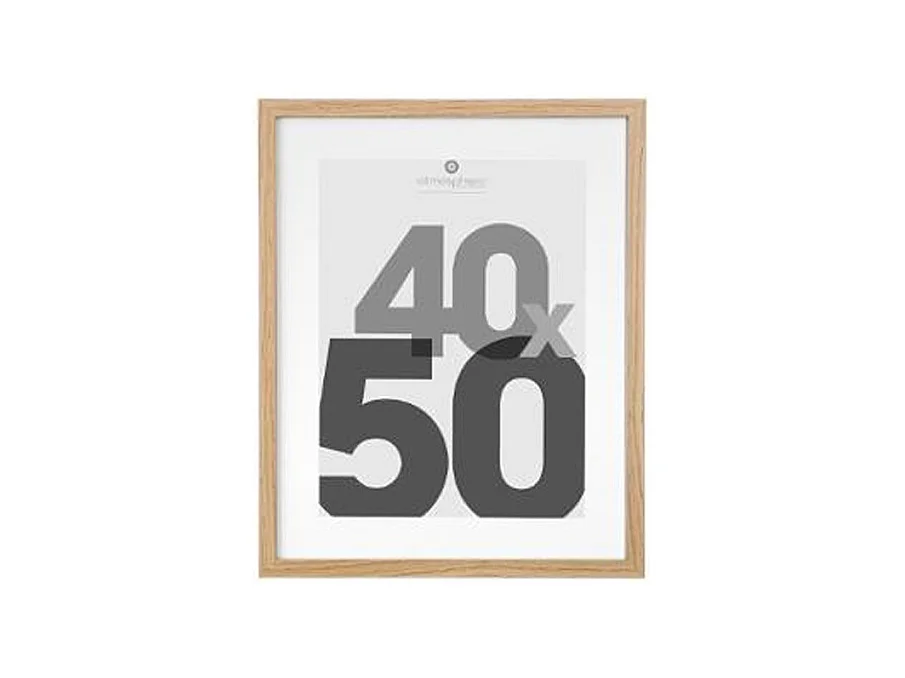 Cadre Photo Bois 40x50cm Naturel