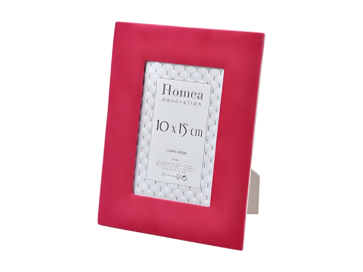 Cadre Photo en Velours "Deya" 10x15cm Fuchsia