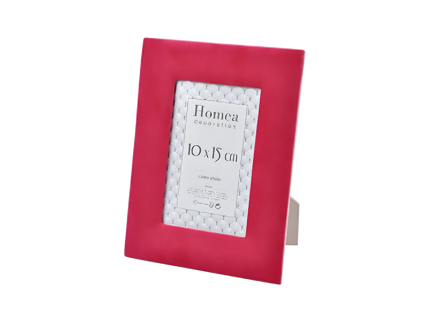 Cadre Photo en Velours "Deya" 10x15cm Fuchsia