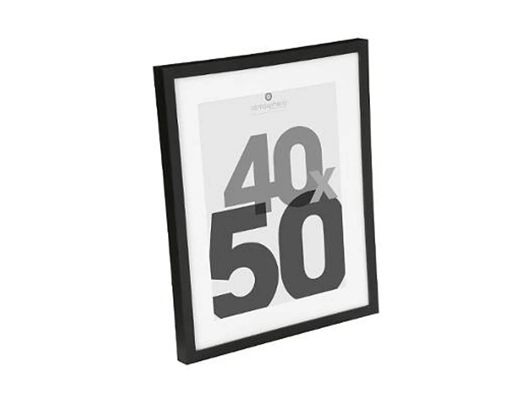 Cadre Photo Bois 40x50cm Noir