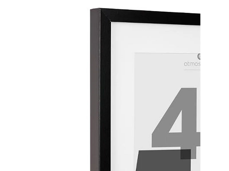 Cadre Photo Bois 40x50cm Noir