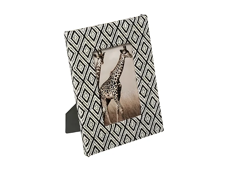 Cadre Photo Design "Lilia" 10x15cm Noir