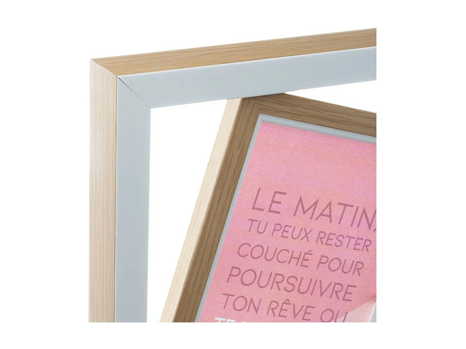 Pêle Mêle 3 Photos "Folie" 49cm Multicolore