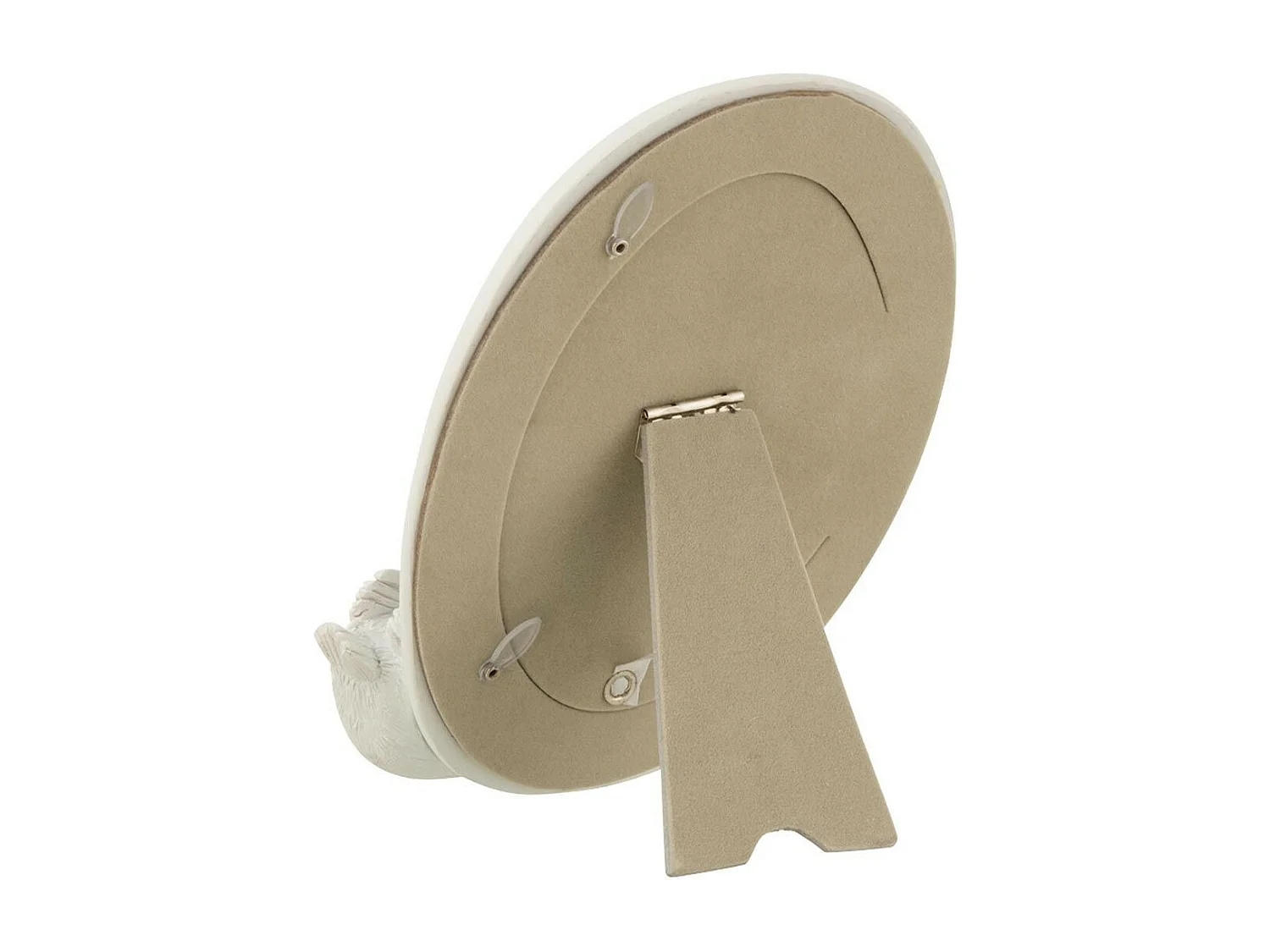 Cadre Photo Déco "Cygne" 15x20cm Blanc