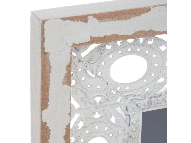 Cadre Photo Déco "Gaverny" 10x15cm Blanc