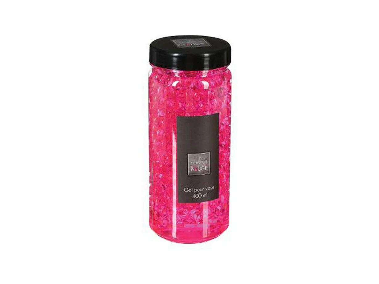 Gel Vase "Crystal" 500ml Rose
