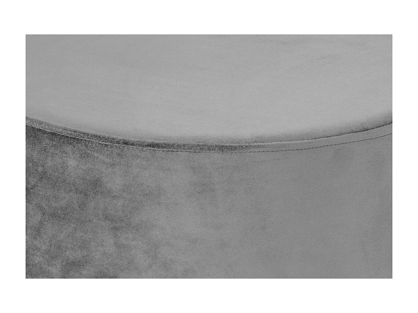 Pouf Rond Design "Nano" 42cm Gris