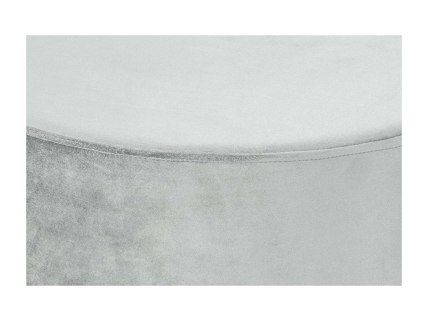 Pouf Rond Design "Nano" 42cm Blanc